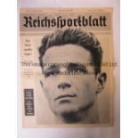 GERMAN SPORTS MAGAZINE 1940 Complete Reichsfportblatt magazine 7/5/1940 including all sports.