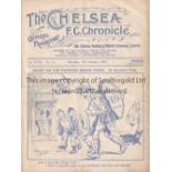 CHELSEA V ARSENAL 1935 Programme for the League match at Chelsea 12/10/1935 slightly creased and