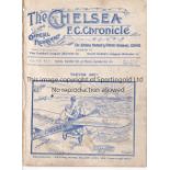 CHELSEA / STOCKPORT / WOOLWICH ARSENAL Programme Chelsea v Stockport County 2/9/1911. Also covers