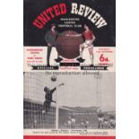 GEORGE BEST Programme Manchester United v West Bromwich Albion 14/9/1963 with token. George Best