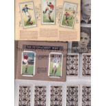 FOOTBALL TRADE CARD MISCELLANY Includes complete John Player Album Hints On Association Football,