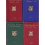 YORKSHIRE CRICKET A collection of 4 Yorkshire County Cricket Handbooks 1951, 1952 and 2 x 1953.