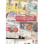 FA CHARITY SHIELD AND LEAGUE PLAY-OFF TICKETS Twenty eight tickets including CS 75, 78, 79 unused,