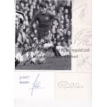CHELSEA AUTOGRAPHS Colour picture of the Chelsea team that beat Galatasaray 5-0 in Istanbul in the
