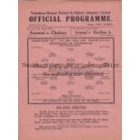 SPURS Single sheet programme Tottenham Hotspur v Millwall Football League South "C" 22/3/1940. Light