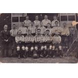 WEDNESDAY Postcard Sheffield Wednesday team group 1904/05. Fair