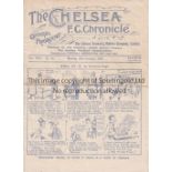 CORINTHIANS / MILLWALL / CHELSEA Programme Corinthians v Millwall FA Cup 3rd Round 2nd Replay at