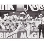CRICKET A collection of 14 Press photos and cards of cricketers from the 1980's and 1990's to