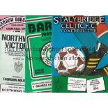 NON-LEAGUE FOOTBALL PROGRAMMES Approximately 170 from 1960's - 1980's with a variety of clubs with