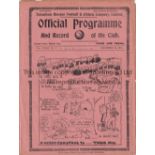 TOTTENHAM HOTSPUR V ARSENAL 1930 Programme for the "A" team Friendly at Tottenham 26/12/1930, ex-