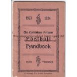 SPURS Tottenham Hotspur Handbook 1923/24. A few tears at corners. Generally good