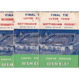 FA CUP FINALS A collection of 30 FA Cup Final programmes 1959-1984 with some duplication. Fair to