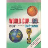 1966 WORLD CUP ENGLAND A 1966 World Cup scrapbook issued by the F.A., with the first page with