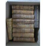 CRICKET WISDEN A collection of 10 original paper back brown coloured soft back John Wisden