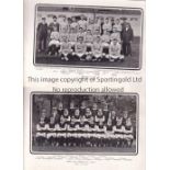 FOOTBALL 1905/6 Seven 9" X 6" B/W team group pictures from 1905/6 including Woolwich Arsenal,