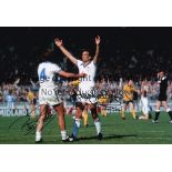 WEST HAM UNITED 1980, Six 12 x 8 photos, 3 colour and 3 B/W, of dual signed images from the