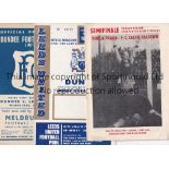 EUROPEAN SEMI FINALS / DUKLA PRAGUE V CELTIC 1967 A collection of 43 European Semi Finals programm