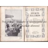 1928 SPORTS BOOK Sports Records 1928 issued by The Prudential Assurance Company, Limited.
