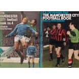 MANCHESTER CITY The Manchester City Football Book 1969 and No. 4 with a slightly worn dust jacket.