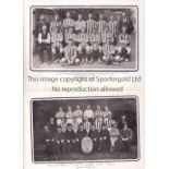 FOOTBALL 1905/6 Six 9" X 6" B/W team group pictures from 1905/6 including Reading, Bristol Rovers,