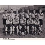 NEWPORT COUNTY Reprinted 8" X 6" team group from February 1954 with the legend on the reverse.