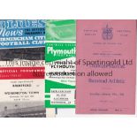 FOOTBALL PROGRAMMES 1960'S & 1970'S Approximately 100 programmes inc. various Testimonials, League v