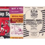 SCOTTISH FOOTBALL 82 Programmes: Scottish Cup SF's 1960-1982 X 31 League Cup SF's 1959-1980 X 23