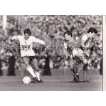 SPURS / ARSENAL Press photo Arsenal v Tottenham at Highbury 1/1/1985 showing Glenn Hoddle sending