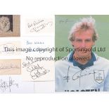 SPURS AUTOGRAPHS A collection of Tottenham pictures and signatures from the 1960's and 1990's to