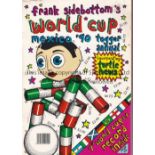 FOOTBALL FANZINES Frank Sidebottom World Cup Mexico '90 Togger Annual with 7" record disc plus The