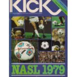 FOOTBALL IN USA 1979 Kick programme for Vancouver Whitecaps v Dallas Tornados 30/3/1979. Players