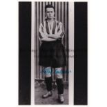 PATSY GALLAGHER / SUNDERLAND / AUTOGRAPHS Two reprinted B/W photos, 10" X 8" and 10" X 7", who