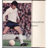 TERRY VENABLES AUTOGRAPH / TOTTENHAM HOTSPUR The Tottenham Hotspur Book No. 3 with dust wrapper with