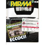 1994 ECWC FINAL AC Parma v Arsenal played 4/5/1994 at Parken Stadium, Copenhagen. Official 72-