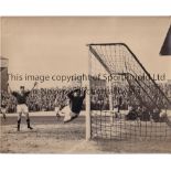 MANCHESTER UNITED / BUSBY BABES Two B/W press photo with stamps on the reverse, 10" X 8" Taylor