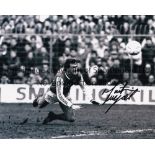 ARSENAL AUTOGRAPHS Five B/W 10" X 8" photos signed in black marker by Eddie Kelly and Terry