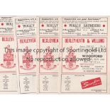 BEXLEYHEATH & WELLING Seven home Met Lge programmes v. Rainham 24/3/62, Didcot 10/3/62, Tonbridge