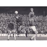 CARDIFF CITY V QPR 1969 Six original B/W press photos, 2 of which showing several 35 mm photos.