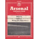 ARSENAL V CHELSEA 1954 Programme for the London F.A. Cup Final Replay at Arsenal 29/3/1954, very