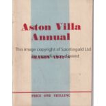 ASTON VILLA Handbook 1947/8. Good