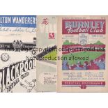 ARSENAL Twenty two away programmes for Championship season 1952/3 complete 21 League and 1 FA Cup.