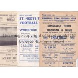 METROPOLITAN LEAGUE PROGRAMMES Fourteen programmes: Didcot v St. Neots 3/5/62 and Bedford 8/2/58,