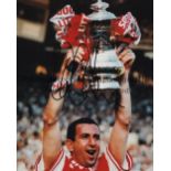 ARSENAL AUTOGRAPHS Thirty six colour photos hand signed in black marker: 28 X 10" X 8" and 8 are
