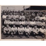 NEWPORT COUNTY An original B/W 8.5" X 6.5" team group photo, slightly marked bottom right. Fair to