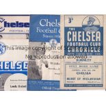 CHELSEA A collection of 103 Chelsea home programmes 1947/48 to 1993/94. Includes v Arsenal,