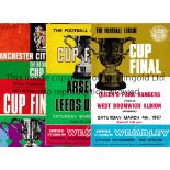 LEAGUE CUP FINALS A collection of League Cup Final programmes 1963-2011. The pre Wembley