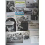 JIM CLARK / MOTOR RACING / AUTOGRAPH Jim Clark (4 March 1936 – 7 April 1968) was a British Formula