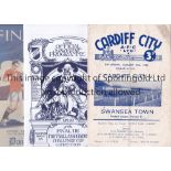 REPRINTED FA CUP FINAL PROGRAMMES Colour reprints for 1920, Aston Villa v Huddersfield and 1927