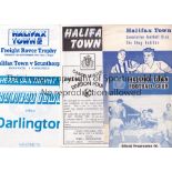 HALIFAX TOWN Approximately 50 home programmes including v. Southport, Aldershot and Bristol City