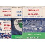 ENGLAND A collection of 270+ England programmes at full International, Under 23, Amateur and Schools